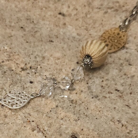 NECKLACE WITH VARIOUS BEADS BY CHICO'S - Picture 10 of 11